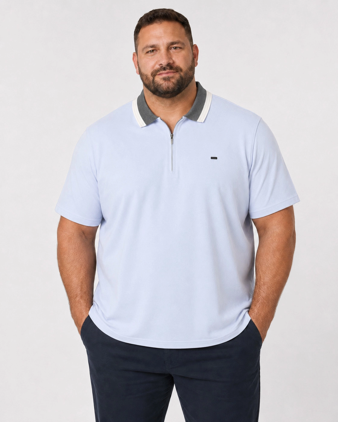 beyaz-krem-polo-yaka-tişort-model-662